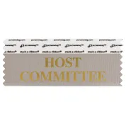 SHOCOGYGO_01 gray host committee badge ribbon