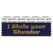 SISYTONAGO_01 navy I stole your thunder badge ribbon