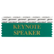 SKESPTEGO_01 teal keynote speaker badge ribbon
