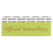 SOFSOLGGO_01 light green official something badge ribbon
