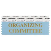 SORCOCOGO light blue Organizing Committee badge ribbon