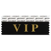 4" x 1-5/8" VIP Badge Ribbon