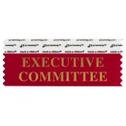 SXECOREGO_01 red executive committee badge ribbon