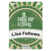 4 1/4"x 6" Standard Eco Event Badge