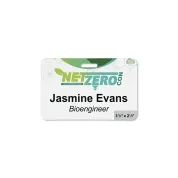 3 1/2" x 2 1/4" Premier Eco Event Badge