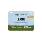 4x3 recyclable event badge