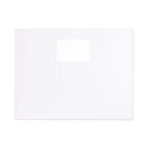 13" x 10" White Eco Paper Registration Envelope, Window with Pocket, Blank