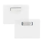 4" x 3" Name Tag Holder with Magnet on back