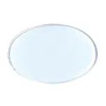 Reusable white oval metal employee name tag