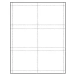 4" x 3" full bleed printing Paper Name Tag Inserts