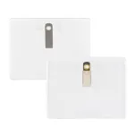 easy to fill 4"x3" name tag holders with clip are reusable