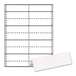 4inch x 1.25inch blank Paper Place Tents that you can print at home
