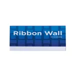 4inch x 8inch clear sign holder for badge ribbon rack