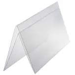 foldable plastic name tent holder