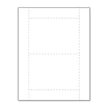 4-1/4" x 6" Paper agenda Inserts compatible with laser and inkjet printers
