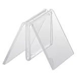 reusable plastic name tent holder