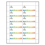 2-15/16 x 1-9/16  Paper Name Tag Insert pre-printed with your logo