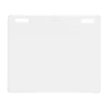 4" x 3" name tag holder made with 38% thicker material and stronger edge welds