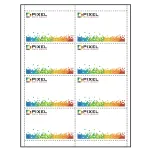 4" x 2-1/2" Paper Name Tag Inserts compatible with laser and inkjet printers
