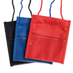 bulk neck wallets in several colors for small budget events