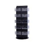 21inch tall badge ribbon display wall with pocket organizers