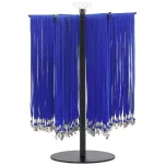 convertible tradeshow stand with six spokes that spin clockwise and counter-clockwise  