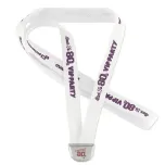 CLBEVLO is a custom, organic cotton lanyard with a no spin attachment