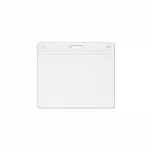 Biodegradable 4"x3" name tag holders with slot for events