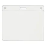 4x3 name tag holder with slot