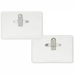 3.5"x2.25" name tag holder made with 38% thicker material and stronger edge welds