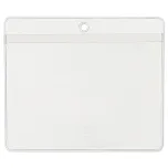 4x3 name tag holder made with 38% thicker material and stronger edge welds