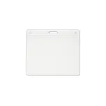 4inx3in reusable and recyclable name tag holders that are easy to fill