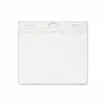 4-1/4inx3-2/3in reusable and recyclable name tag holders that are easy to fill