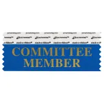 4" x 1-5/8" COMMITTEE MEMBER Badge Ribbon