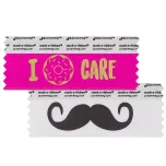 badge ribbons with fun designs and are stackable