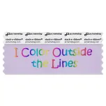 SICOTLIPR_01 lilac I color outside of the lines badge ribbon