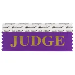 SJUDGVIGO_01 violet judge badge ribbon