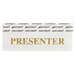 4" x 1-5/8" PRESENTER Badge Ribbon