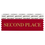 SSEPLREGO red badge ribbon with second place in gold lettering