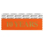 STEYEORGO_01 orange 10 years badge ribbon