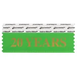 STWYEGRGO_01 green 20 years badge ribbon