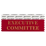 SXECOREGO_01 red executive committee badge ribbon