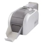 2XL ID badge printer prints full color staff ID badges
