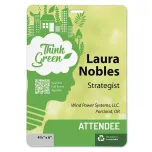 4 1/4"x 6"  Recyclable Eco Plastic Event Pass