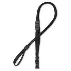 CPSP_01 black sporty lanyard