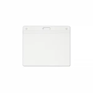 4" x 3" Biodegradable PVC Name Tag Holder, Slot