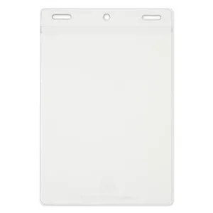 4-1/4" x 6" Vertical Name Tag Holder with two Slots