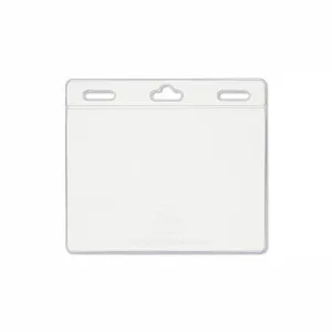 4" x 3" Double Slotted EZ Stuff® Vinyl Name Tag Holder