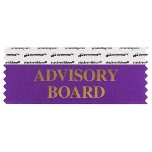SADBOVIGO_01 violet advisory board badge ribbon