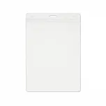 4-1/4" x 6" Biodegradable PVC Name Tag Holder, Slot